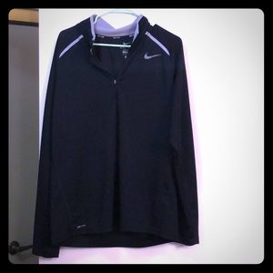 Nike Tennis 3/4 zip lightweight pullover